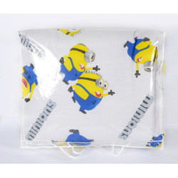 Олекотена Завивка от 100% памучна материя - Миньоните  